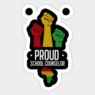 Proud School Counselor Sticker